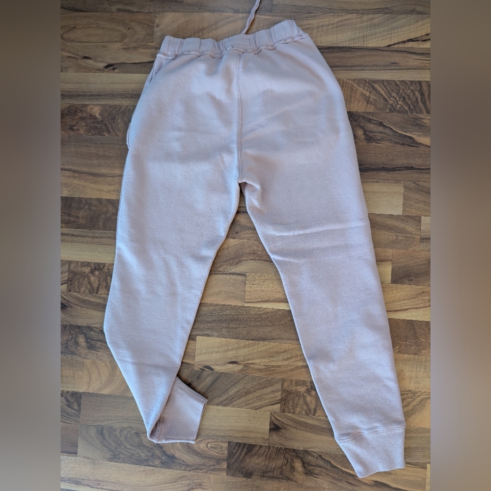 🩷 Abercrombie & Fitch Soft AF Collection Baby Pink Sweatpants Joggers - Picture 6 of 8